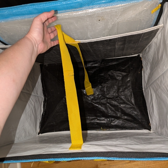 Giant zippered tote bag, xl storage bag - Picture 8 of 9